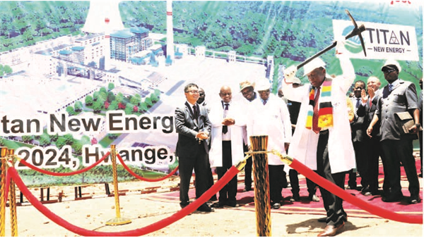 President Launches US$1bn Energy Plant